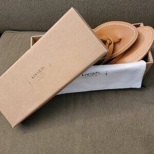 K. Jacques x Doen Côte Leather Sandal (sz 38)